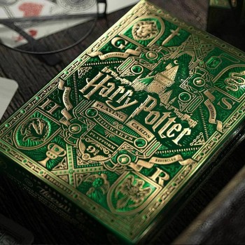 Kosmetinis defektas Harry Potter Slytherin Žalios Theory11 žaidimo kortos
